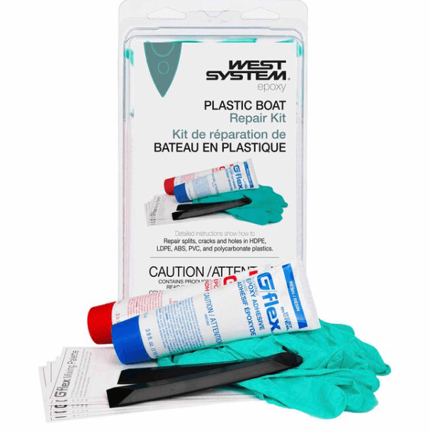 WEST SYSTEM G/flex #655 Plastic Boat Repair Kit (655-K) - Suncoast Marine & Auto Supply 