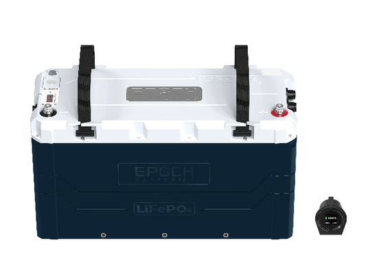 Suncoast Marine and Auto offers Epoch Batteries 48V 100Ah V2 Elite Series - Heated & Bluetooth & Victron Comms LiFePO4 Batttery (C48100A)