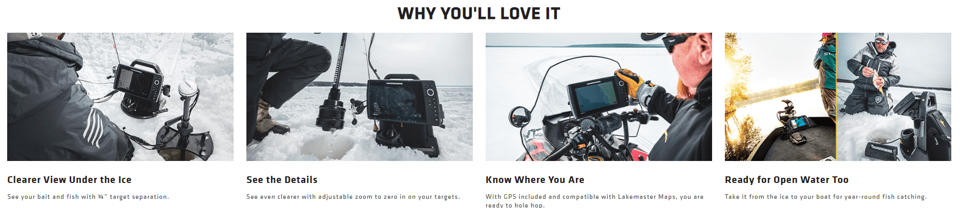 Suncoast Marine and Auto offers Humminbird ICE HELIX 7 CHIRP GPS G4 - Combo All-Season [411760-1]