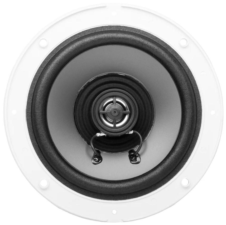 Suncoast Marine and Auto offers Boss Audio MR60 6.5" Round Speakers - White - Pair [MR60]