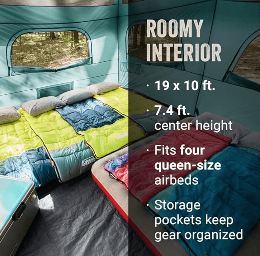 Suncoast Marine and Auto offers Coleman 12-Person Skydome Camping Tent w/Screen Room - Evergreen [2207381]