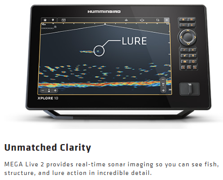 Suncoast Marine and Auto offers Humminbird Ice Xplore 9" Mega Live 2 Bundle [412340-1]