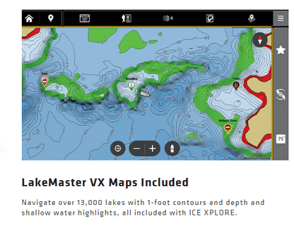 Suncoast Marine and Auto offers Humminbird Ice Xplore 9" Mega Live 2 Bundle [412340-1]