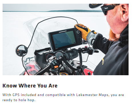 Suncoast Marine and Auto offers Humminbird ICE HELIX 5 CHIRP GPS G3 - Sonar/GPS Combo [411730-1]
