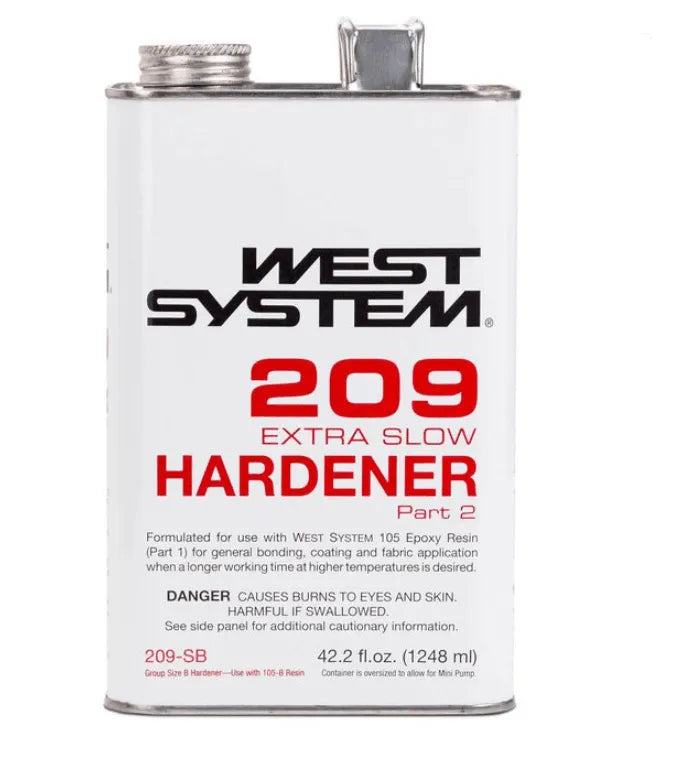 WEST SYSTEM #209 Extra Slow Hardener, 42.2 fl. oz. (209-SB) - Suncoast Marine & Auto Supply 