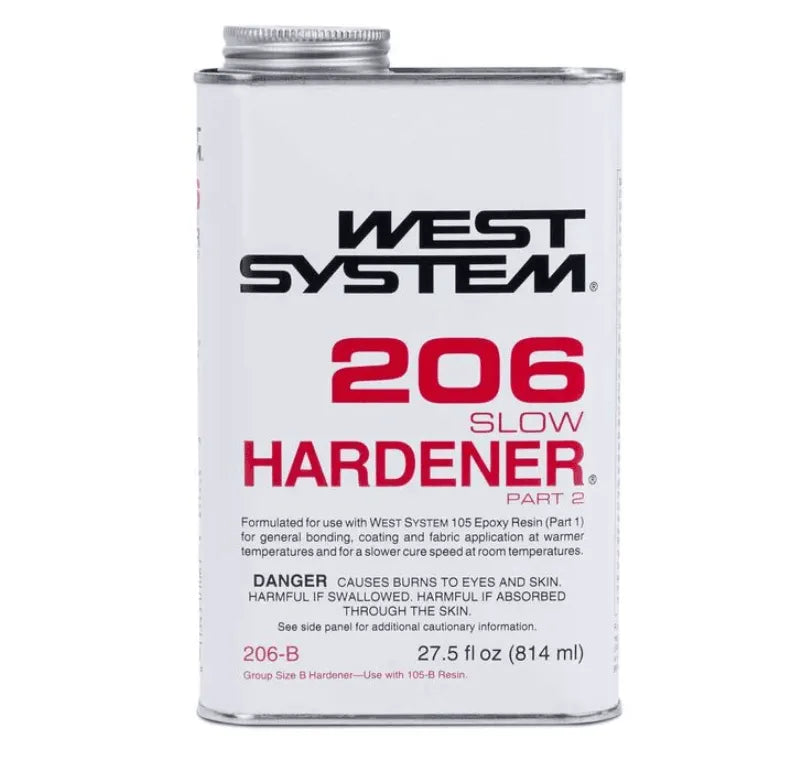 WEST SYSTEM #206 Slow Hardener, 27.5 fl. oz. (206-B) - Suncoast Marine & Auto Supply 