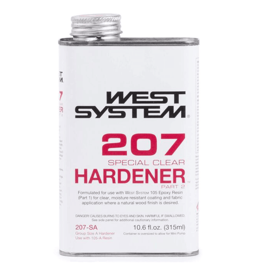 Suncoast Marine and Auto offers WEST SYSTEM Special Clear Hardener, 10.6 fl. oz. (207-SA)