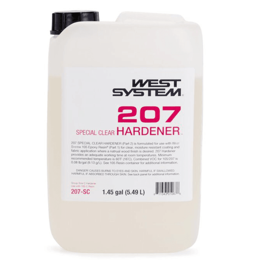 Suncoast Marine and Auto offers WEST SYSTEM Special Clear Hardener, 1.45 gallons (207-SC)