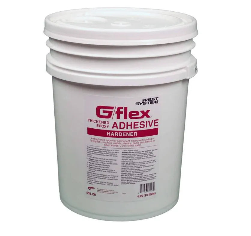 Suncoast Marine and Auto offers WEST SYSTEM G/flex Epoxy Adhesive Hardener, 4.7 gallons (655-CH)