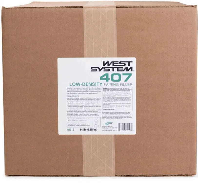 WEST SYSTEM #407 Low-Density Filler, 14 lbs (407-B) - Suncoast Marine & Auto Supply 
