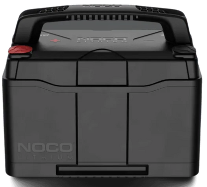 Suncoast Marine and Auto offers NOCO 12V 100Ah 12V Lithium-Ion LiFePO4 Dual-Purpose Battery NLX27