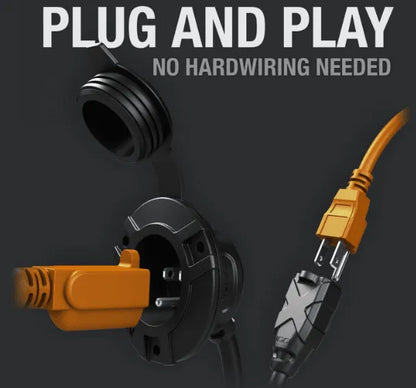 Suncoast Marine and Auto offers NOCO 15 Amp AC Waterproof Port Plug with 125V Power Inlet Socket GCP1