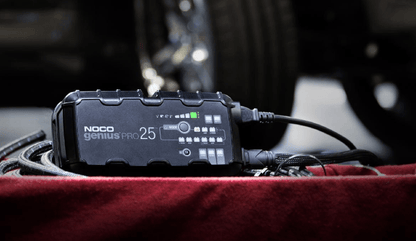 Suncoast Marine and Auto offers NOCO 25A Portable Smart Car Battery Charger 6V, 12V and 24V GENIUSPRO25