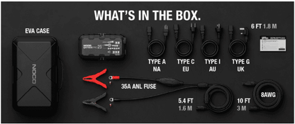 Suncoast Marine and Auto offers NOCO 25A Portable Smart Car Battery Charger 6V, 12V and 24V GENIUSPRO25
