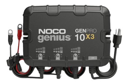 NOCO Genius Onboard Waterproof Marine Battery Charger 30 Amp, 12V, 3-Bank GENPRO10X3 - Suncoast Marine & Auto Supply 