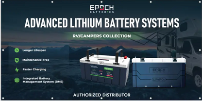 Suncoast Marine and Auto offers Epoch Battery 48V 30Ah GC2 Golf Cart LiFePO4 Lithium Battery (48V-30Ah-GC2 EPOCH)