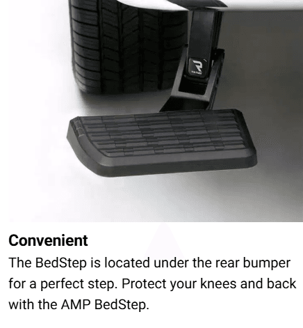 Suncoast Marine and Auto offers AMP Research Bedstep Mount for 2020-23 and 2025 Jeep Gladiator (75326-01A)