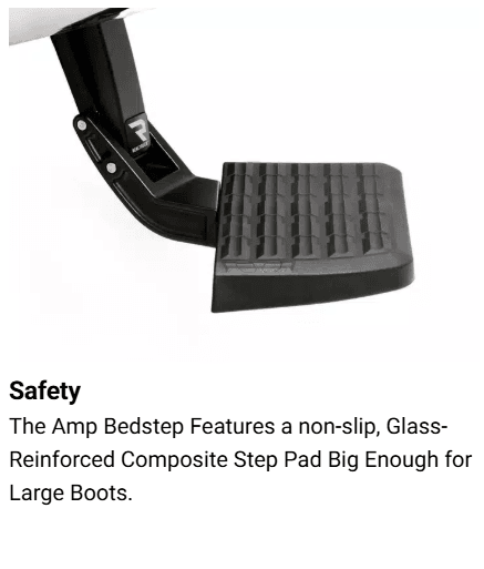 Suncoast Marine and Auto offers AMP Research Bedstep Mount for 2020-23 and 2025 Jeep Gladiator (75326-01A)