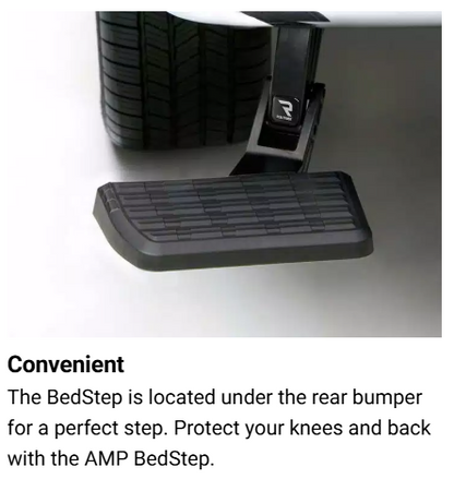 Suncoast Marine and Auto offers AMP Research Bed Step 2 - Step Board for GMC/Chevy Truck 2020 (75327-01A)