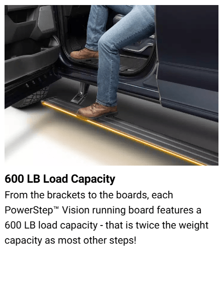 Suncoast Marine and Auto offers AMP Research Powerstep Vision 21 for Ford F150 with Mount Kit (96152-01A)