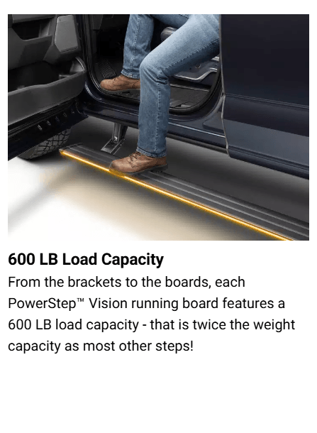 Suncoast Marine and Auto offers AMP Research Powerstep Vision 2021-24 for Ford Bronco with Mount Kit (96140-01A)