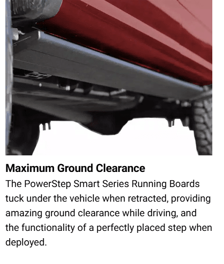 Suncoast Marine and Auto offers AMP Research Powerstep Smart Series for 2022-23 Toyota Tundra with Mount Kit (86338-01A)