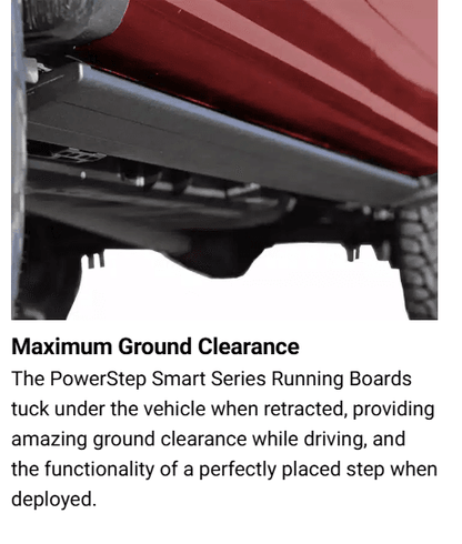 Suncoast Marine and Auto offers AMP Research Powerstep Smart Series for 2022-23 Toyota Tundra with Mount Kit (86338-01A)