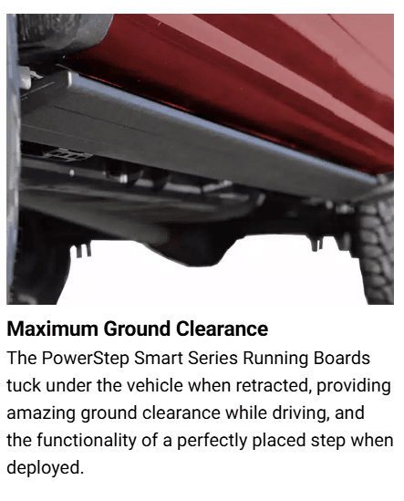 Suncoast Marine and Auto offers AMP Research Powerstep Smart Series for 2022-2024 GM 1500 with Mount Kit (86255-01A)