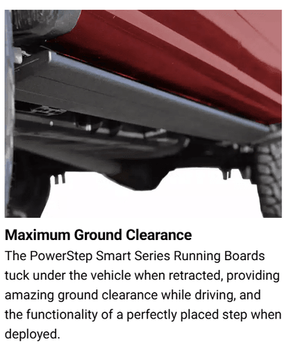 Suncoast Marine and Auto offers AMP Research Powerstep Smart Series for 2022-2024 GM 1500 with Mount Kit (86255-01A)