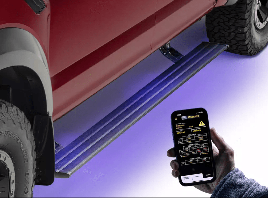 Suncoast Marine and Auto offers AMP Research Powerstep Smart Series for 2021-2023 Ford F150 with Mount Kit (86252-01A)