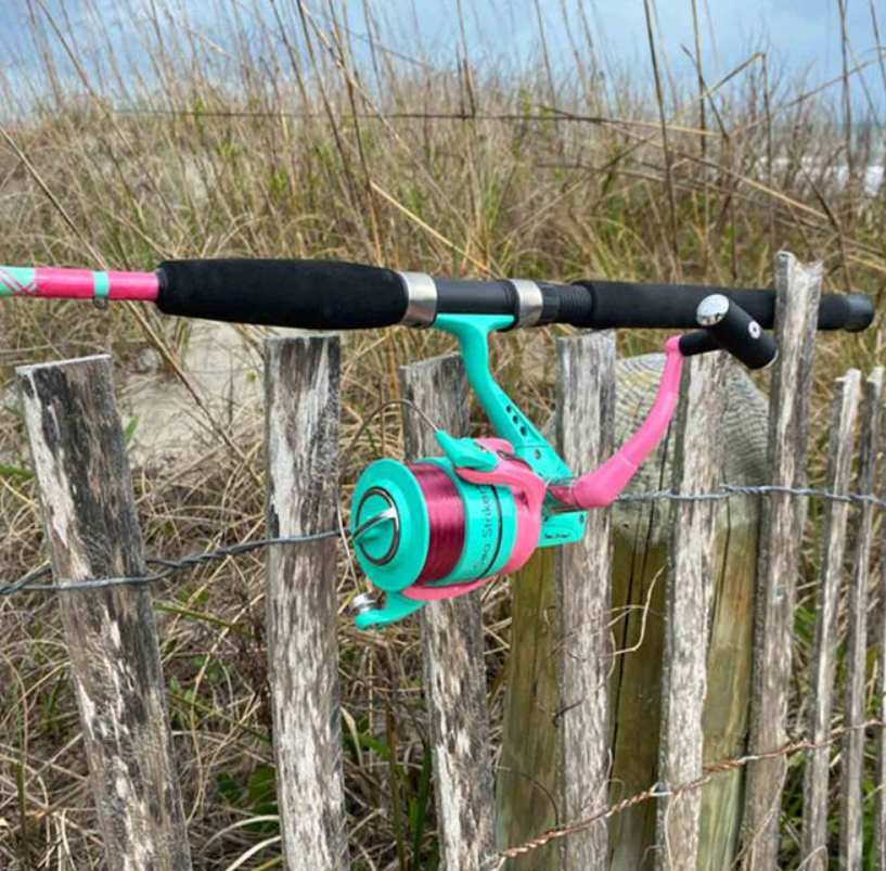 Suncoast Marine and Auto offers SEA STRIKER 7' Ladies Saltwater Spinning Rod & Reel Combo, Medium Power 1512-0263