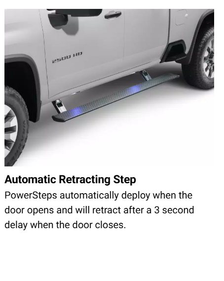 Suncoast Marine and Auto offers AMP Research Powerstep 07-13 GM P/U 1500 Crew/Extended Cab (75126-01A)