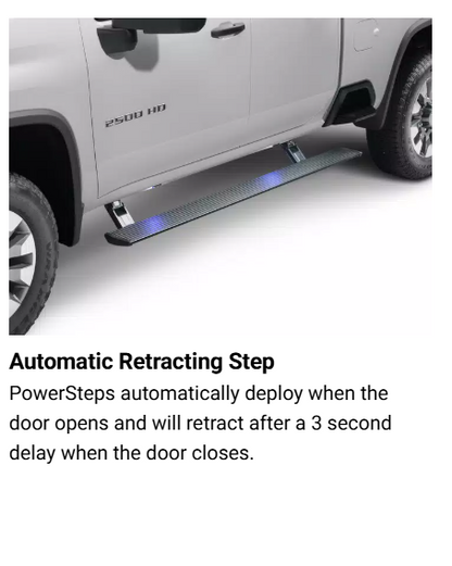 Suncoast Marine and Auto offers AMP Research Powerstep 07-13 GM P/U 1500 Crew/Extended Cab (75126-01A)