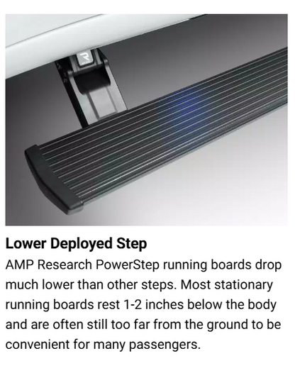 Suncoast Marine and Auto offers AMP Research Powerstep 07-13 GM P/U 1500 Crew/Extended Cab (75126-01A)