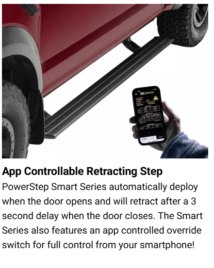 Suncoast Marine and Auto offers AMP Research Powerstep Smart Series for 2022- Ford F250/F350 (86236-01A)
