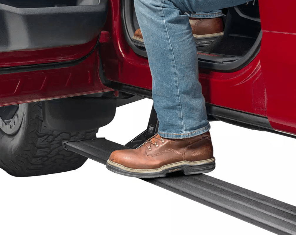 Suncoast Marine and Auto offers AMP Research PowerStep Smart Series for 2015-20 Ford F150 (86151-01A)