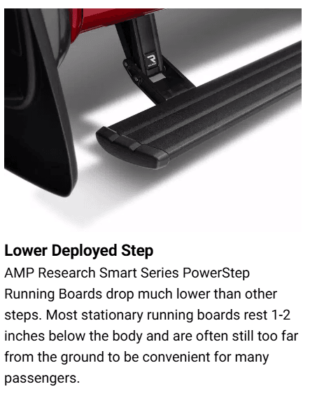 Suncoast Marine and Auto offers AMP Research PowerStep Smart Series for 2015-20 Ford F150 (86151-01A)