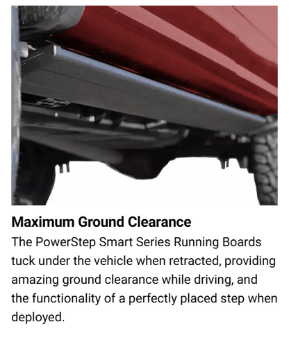 Suncoast Marine and Auto offers AMP Research PowerStep Smart Series for 2015-20 Ford F150 (86151-01A)