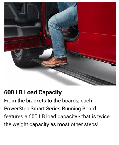 Suncoast Marine and Auto offers AMP Research PowerStep Smart Series for 2015-20 Ford F150 (86151-01A)