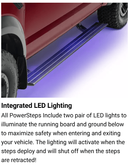Suncoast Marine and Auto offers AMP Research Powerstep Smart Series for 2021-2023 Ford Bronco (86140-01A)
