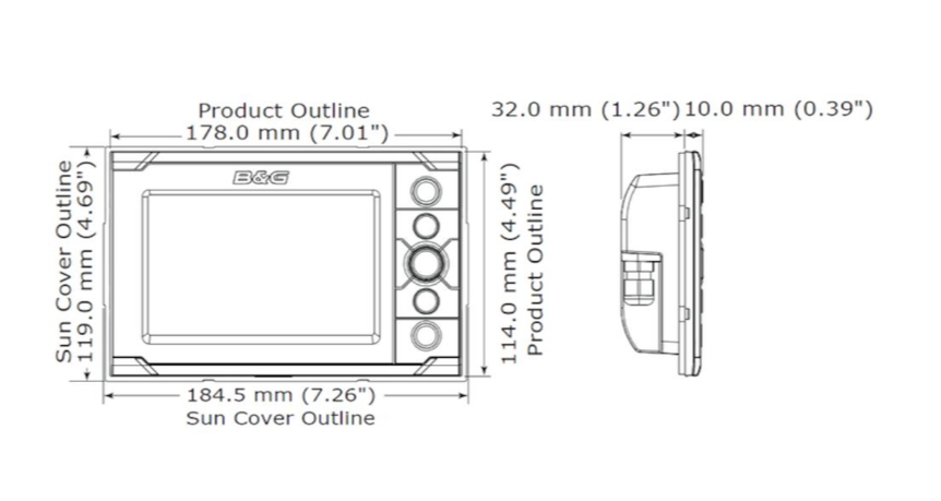 Suncoast Marine and Auto offers B&G H5000 Graphic Display [000-11542-001]