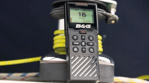 Suncoast Marine and Auto offers BG V60-B VHF Radio and GPS-500 GPS Antenna