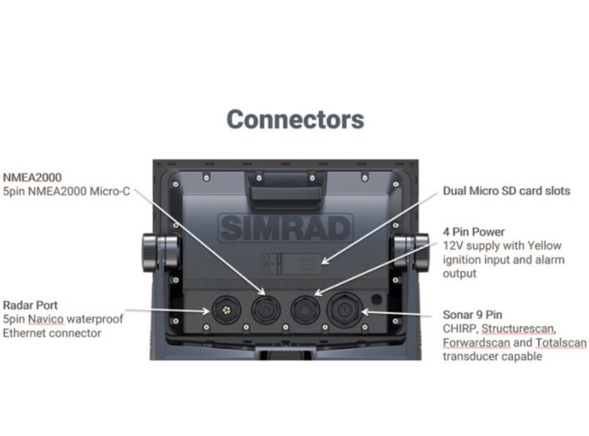 Suncoast Marine and Auto offers Simrad GO9 XSE Chartplotter/Fishfinder w/Active Imaging 3-in-1 Transom Mount Transducer C-MAP Discover Chart [000-14840-002]