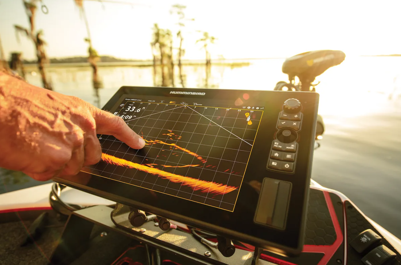 All-seeing live sonar from popular brands like Garmin, Furuno, Humminbird, SI-TEX, Vexilar and more!