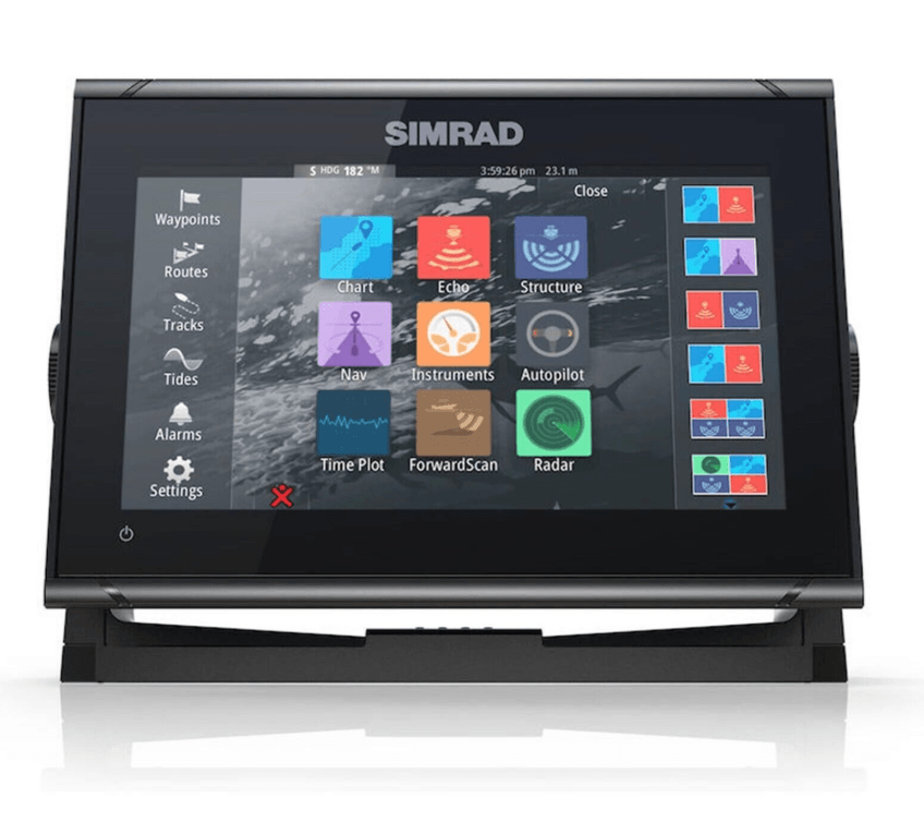 Suncoast Marine Supply offers Simrad GO9 9" XSE with HDI Transducer and C-MAP DISCOVER