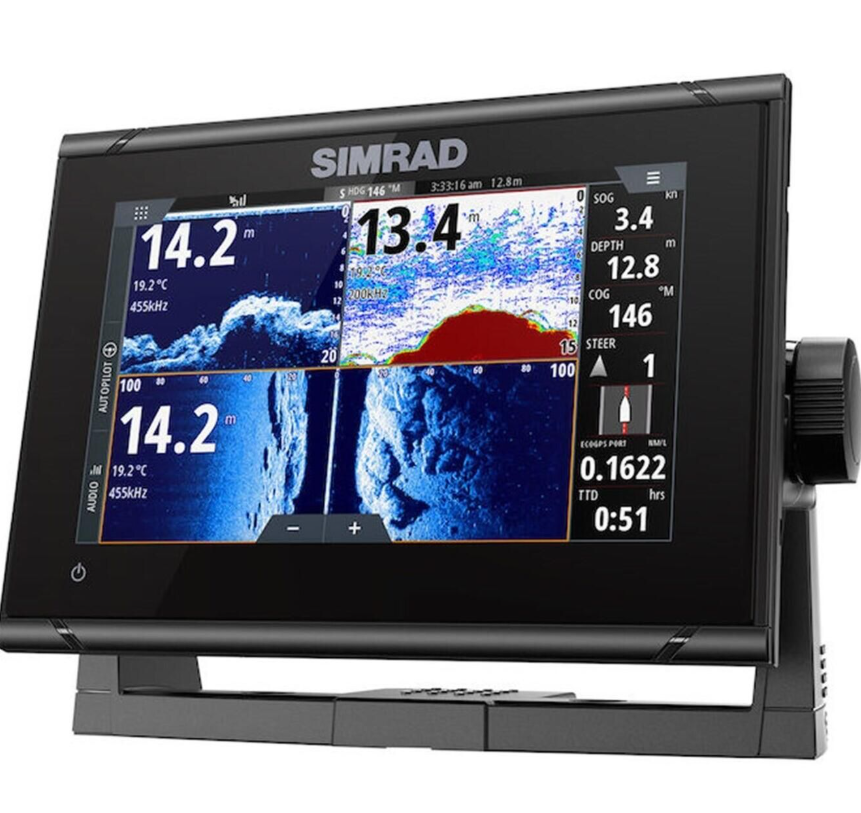 Suncoast Marine and Auto offers Simrad GO7 XSR Chartplotter/Fishfinder w/C-MAP Discover Chart - No Transducer [000-14078-002]