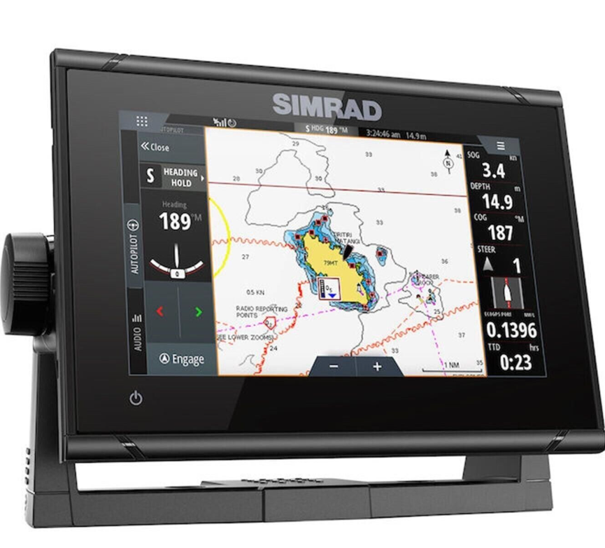 Suncoast Marine and Auto offers Simrad GO7 XSR Chartplotter/Fishfinder w/C-MAP Discover Chart - No Transducer [000-14078-002]