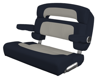 Suncoast Marine and Auto offers TACO MARINE Custom Capri Helm Bench Seat, 36" Capriccio Navy