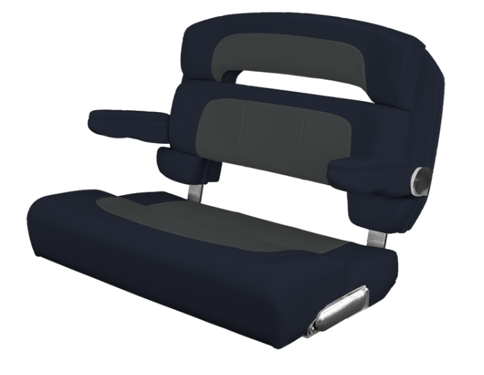 Suncoast Marine and Auto offers TACO MARINE Custom Capri Helm Bench Seat, 36" Capriccio Navy