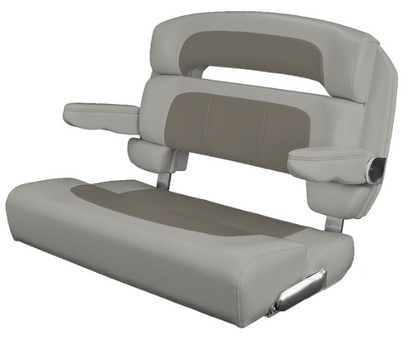 Suncoast Marine and Auto offers TACO MARINE Custom Capri Helm Bench Seat, 36" Capriccio White